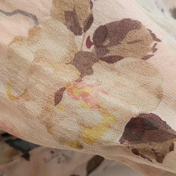 Rare Zimmermann Mischief Ladder Floral Silk Midi Handkerchief Floral Dress AS IS - Picture 10 of 13